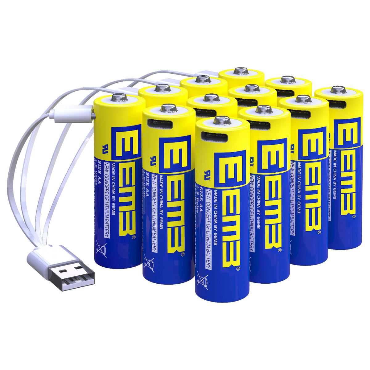 LIRAA --  1.5V AA USB Lithium Rechargeable Battery