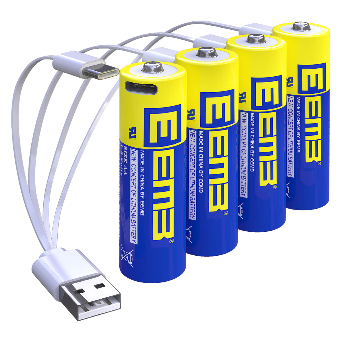 LIRAA --  1.5V AA USB Lithium Rechargeable Battery