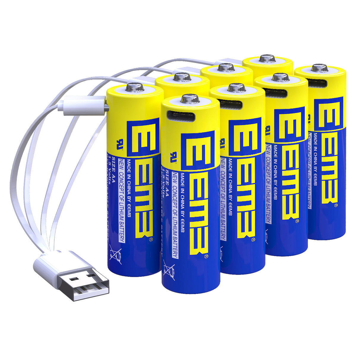 LIRAA --  1.5V AA USB Lithium Rechargeable Battery
