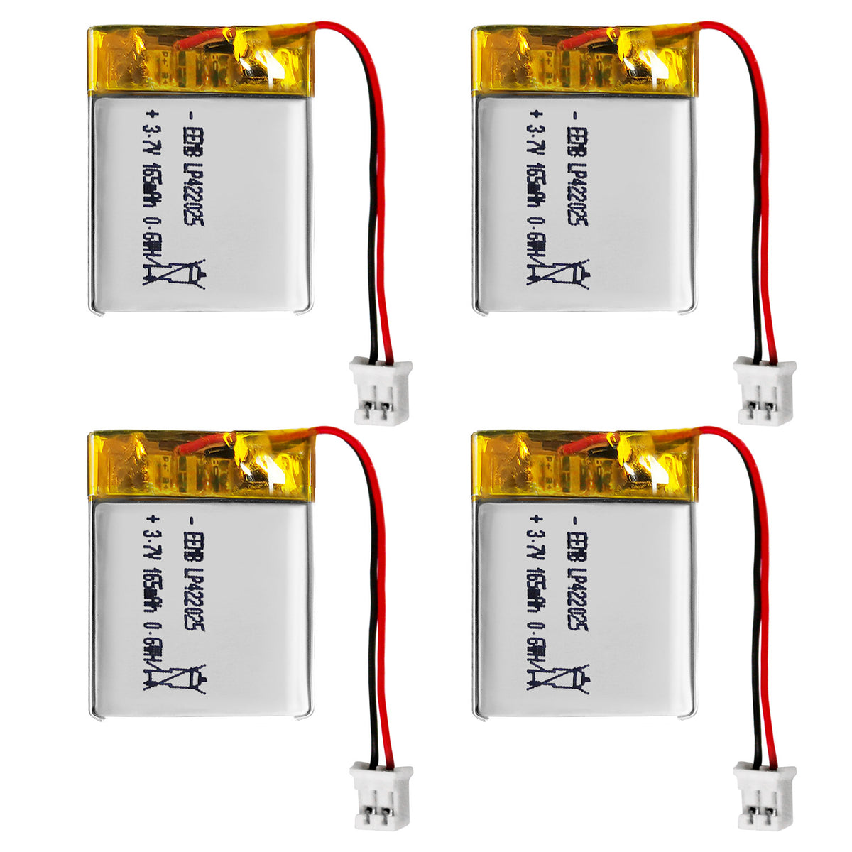 LP422025 -- 3.7V 165mAh