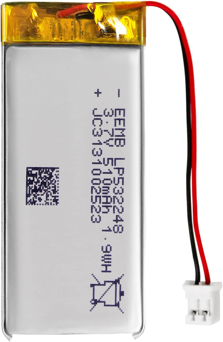 LP532248 -- 3.7V 510mAh