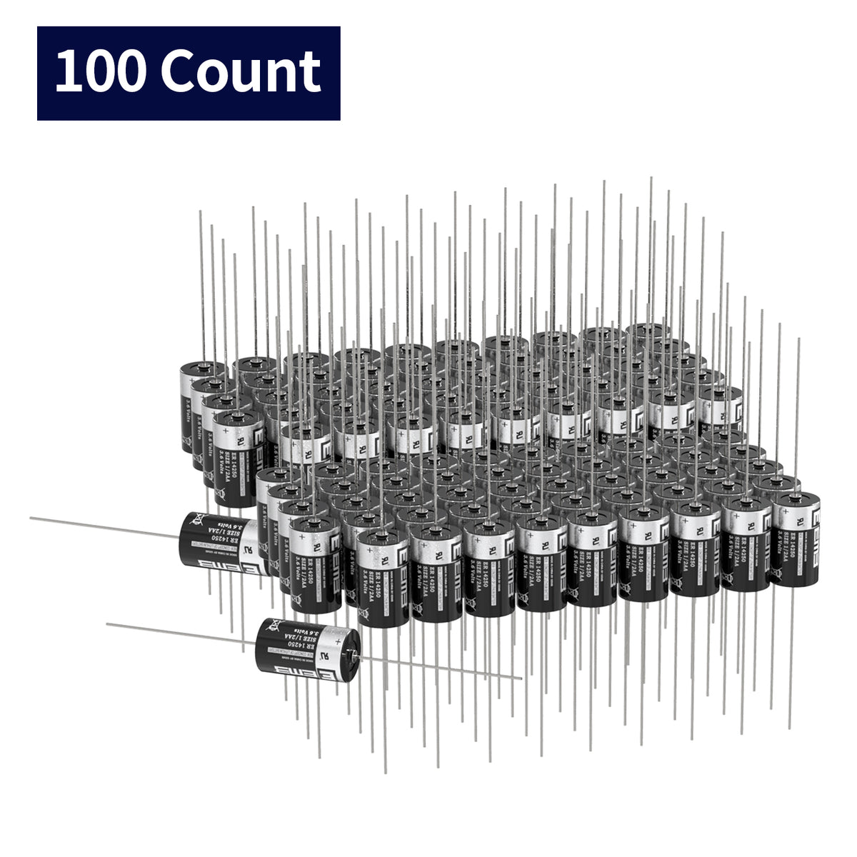 ER14250-AX -- 1/2AA 3.6V 1200mAh