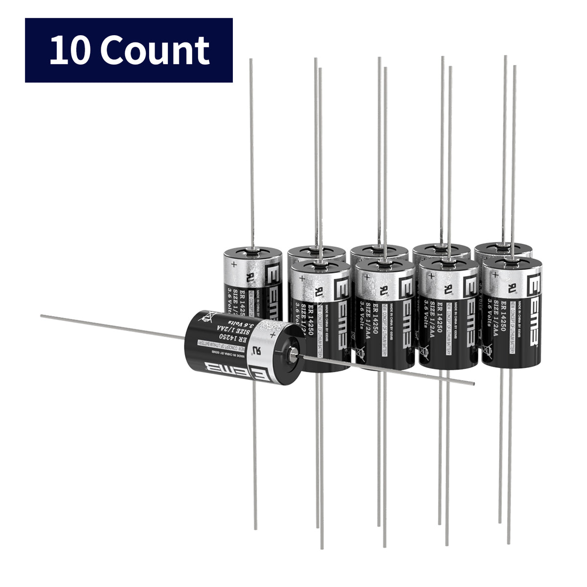 ER14250-AX -- 1/2AA 3.6V 1200mAh