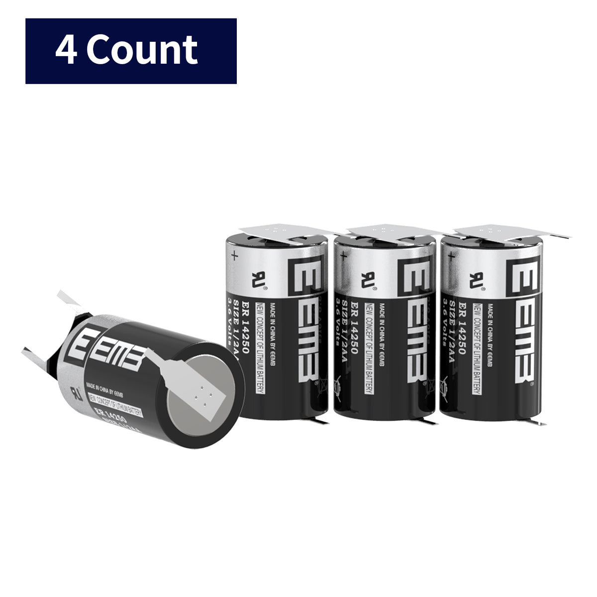 ER14250-VBR -- 1/2AA 3.6V 1200mAh