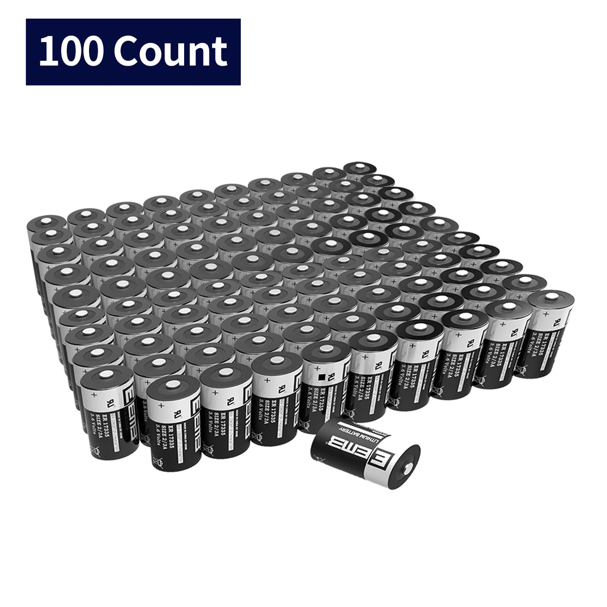 ER17335 -- 2/3A  3.6V  2100 mAh