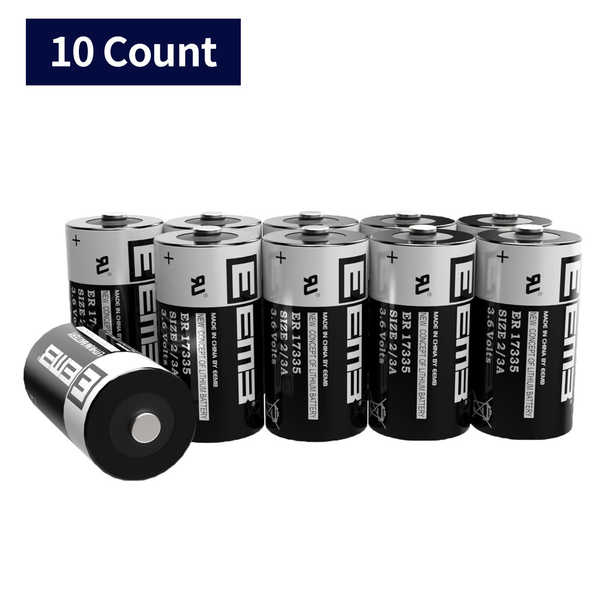 ER17335 -- 2/3A  3.6V  2100 mAh