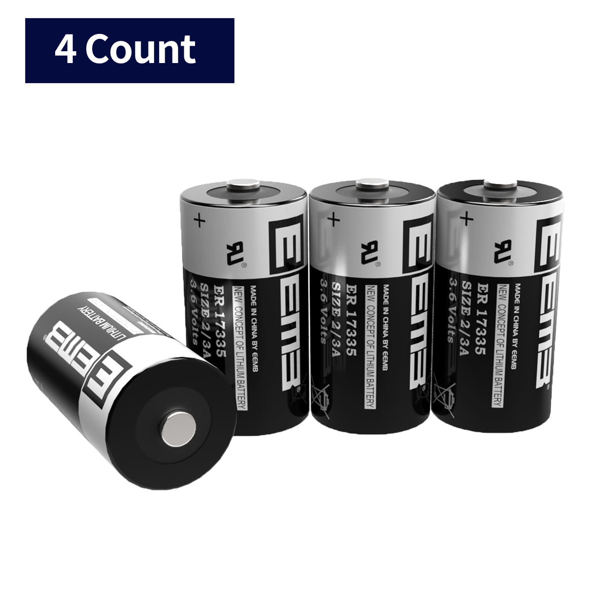 ER17335 -- 2/3A  3.6V  2100 mAh