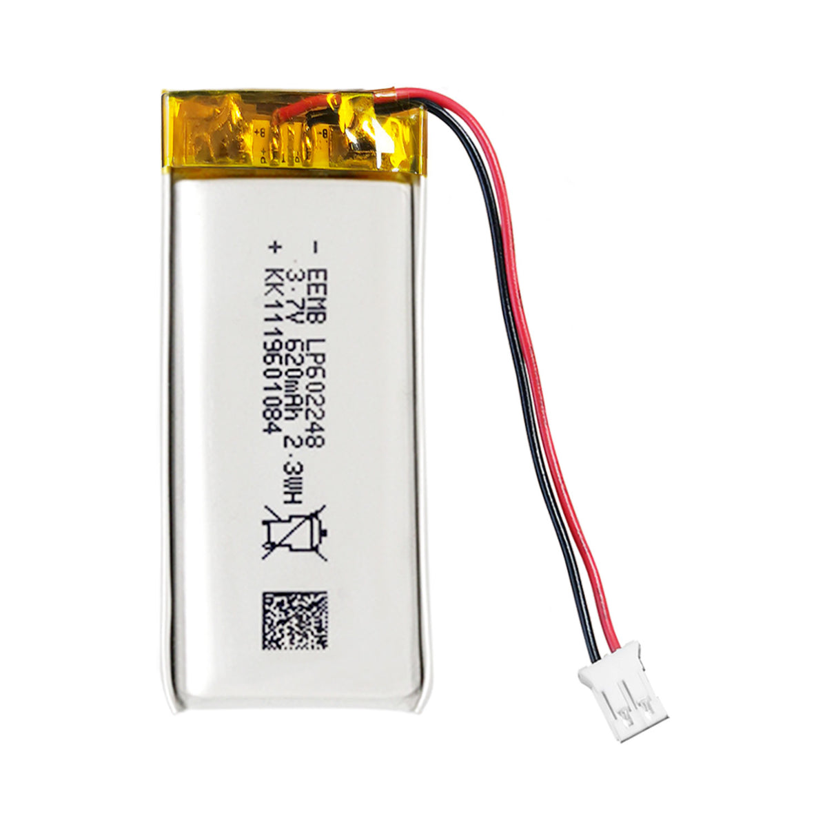 LP602248-- 3.7V  620 mAh