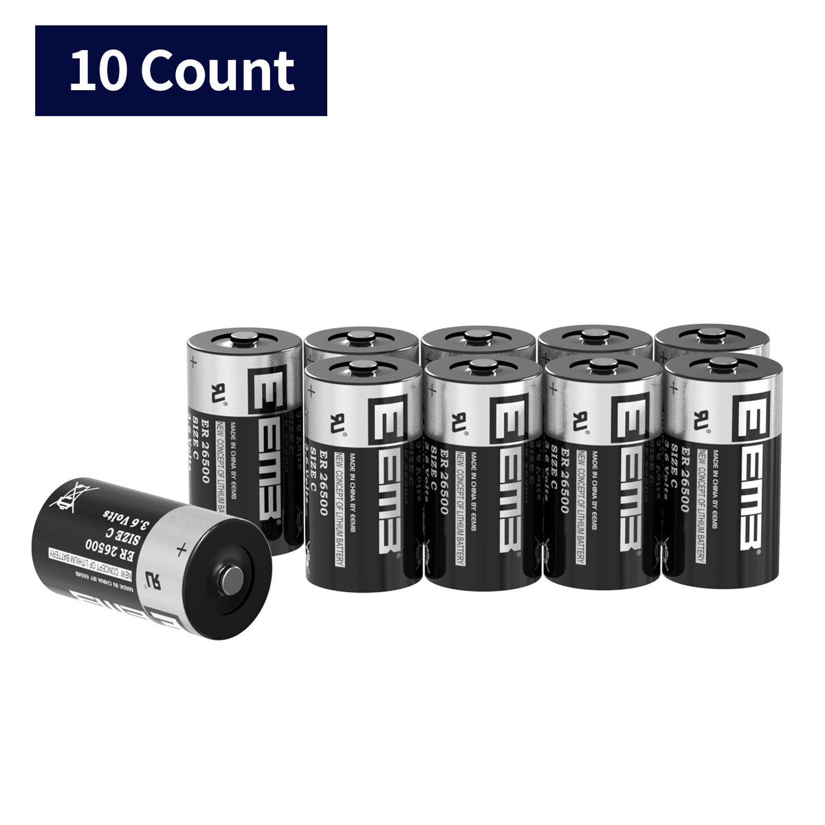 ER26500 --  C  3.6V 9000mAh