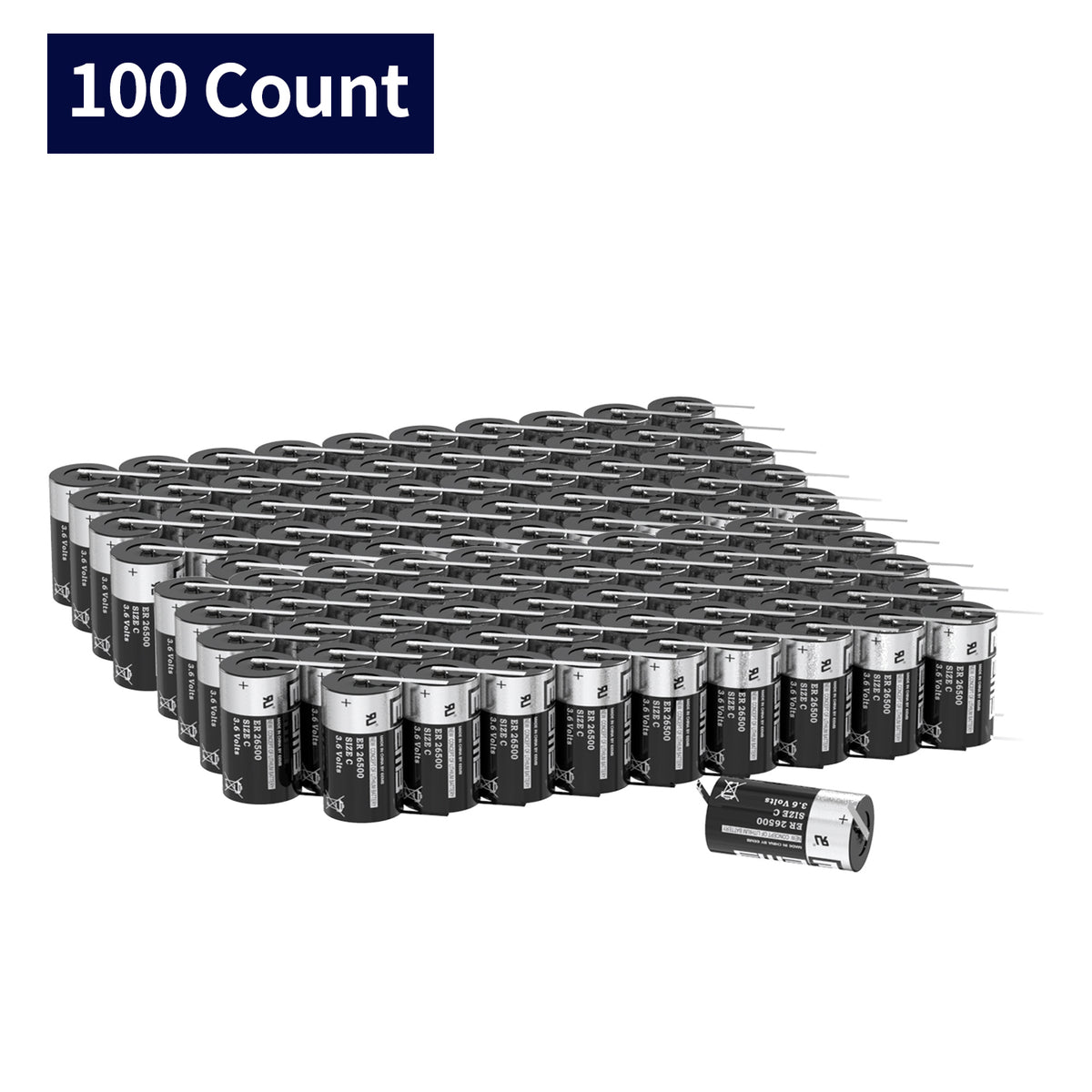 ER26500-FT --  C  3.6V 9000mAh