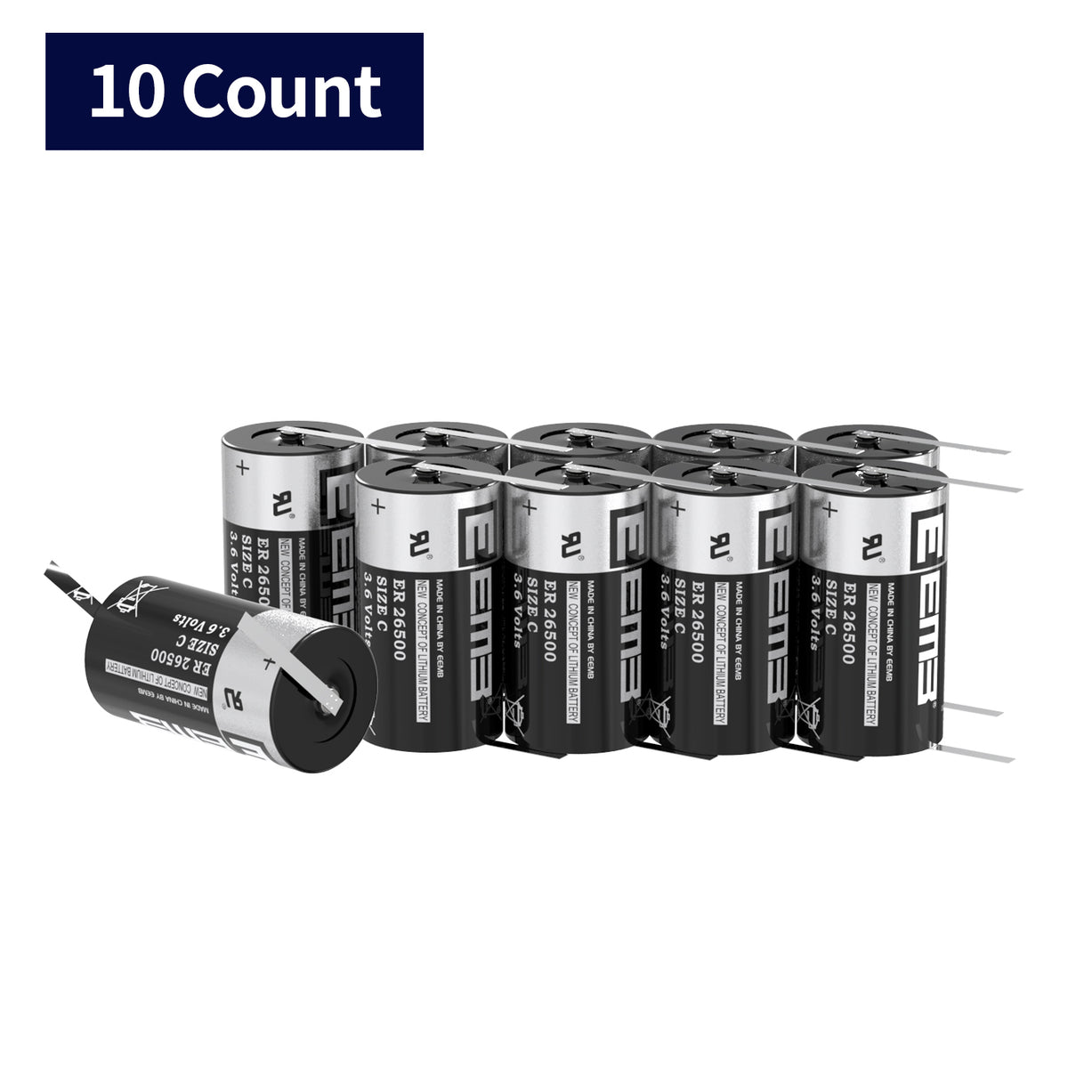 ER26500-FT --  C  3.6V 9000mAh