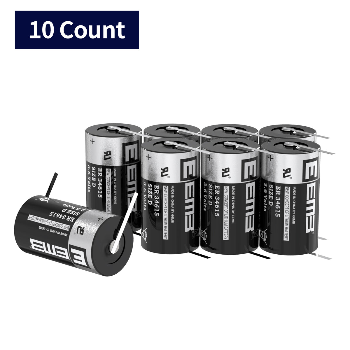 ER34615-FT --  D  3.6V 19000mAh