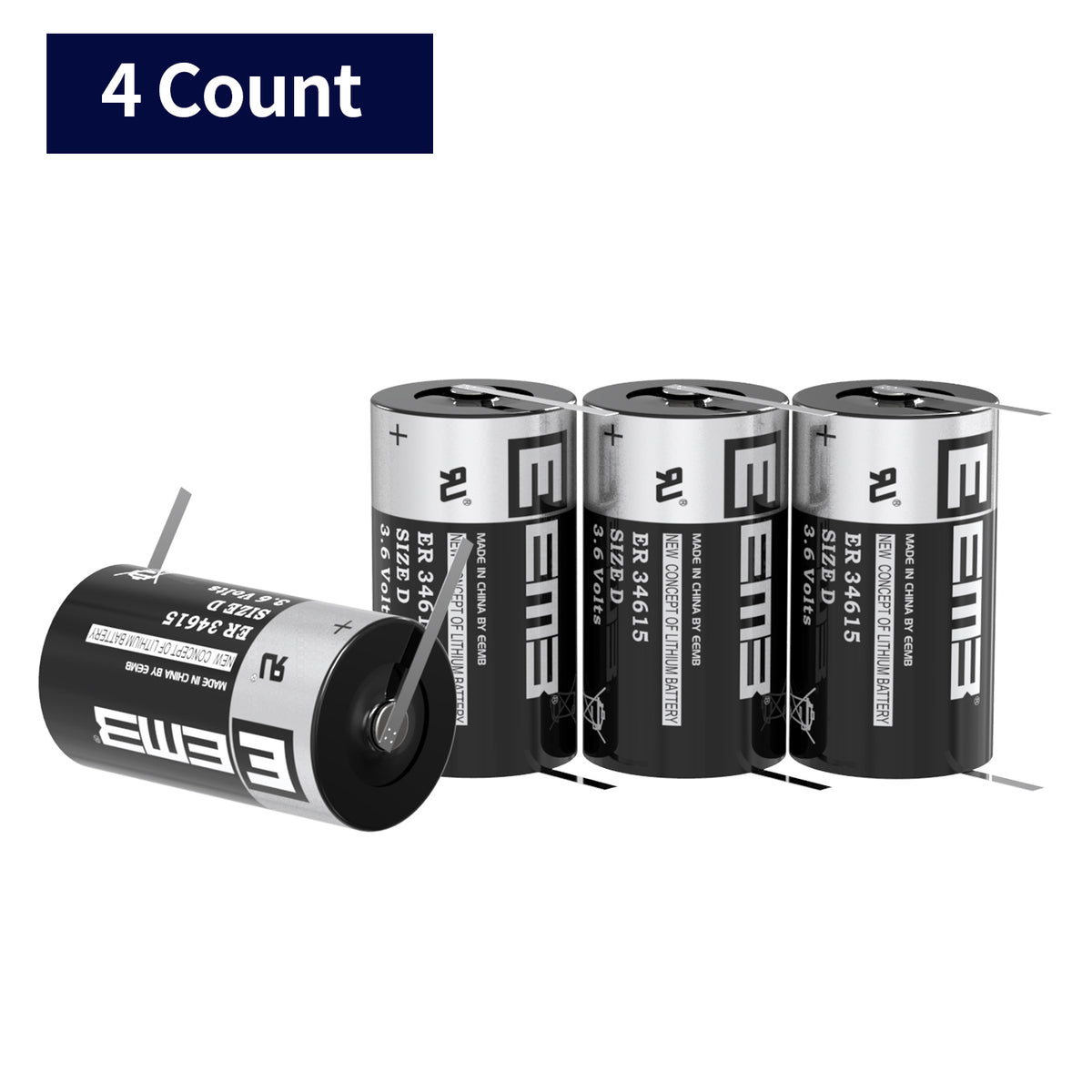 ER34615-FT --  D  3.6V 19000mAh