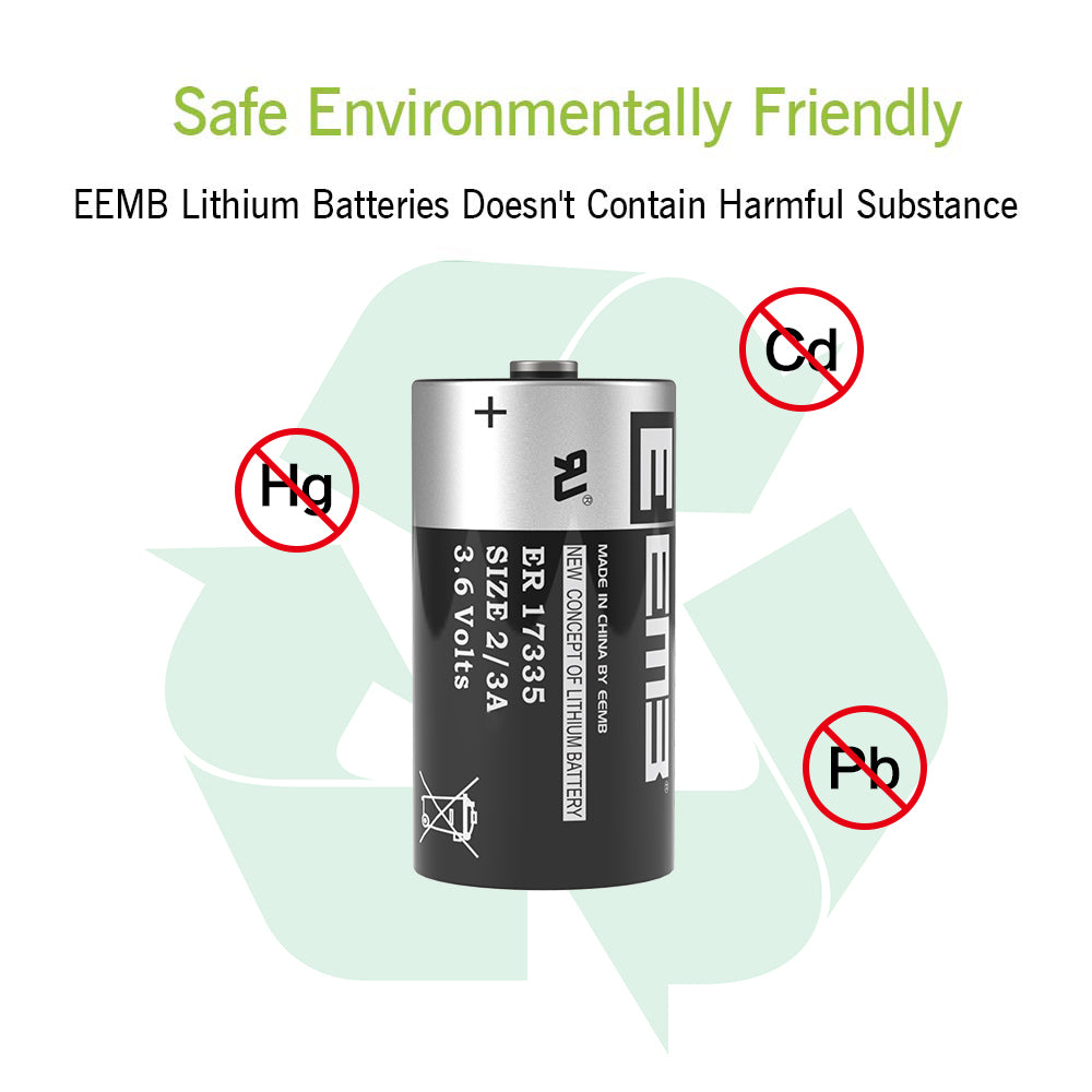 ER17335 -- 2/3A  3.6V  2100 mAh