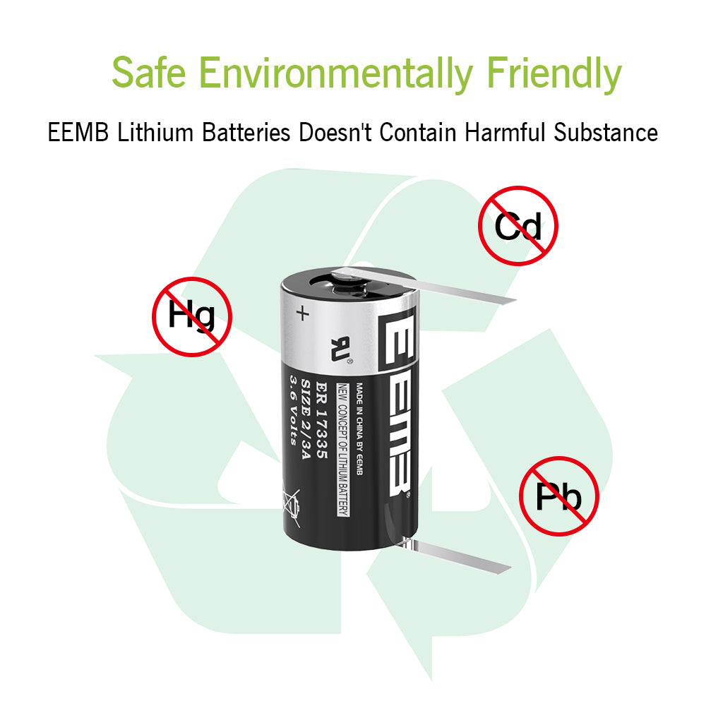 ER17335-FT -- 2/3A 3.6V 2100 mAh