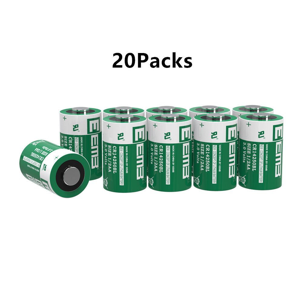 CR14250BL -- 1/2AA  3V  900mAh