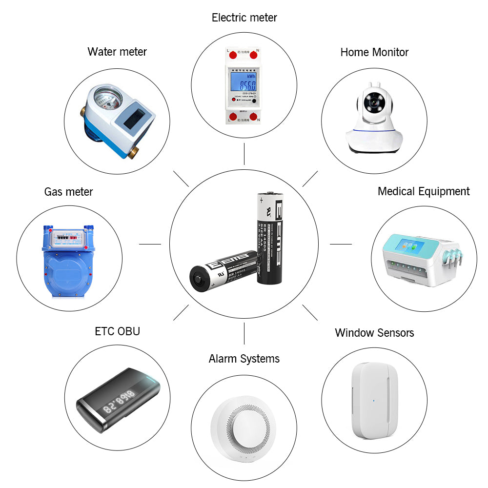 ER14505 -- AA 3.6V 2700mAh