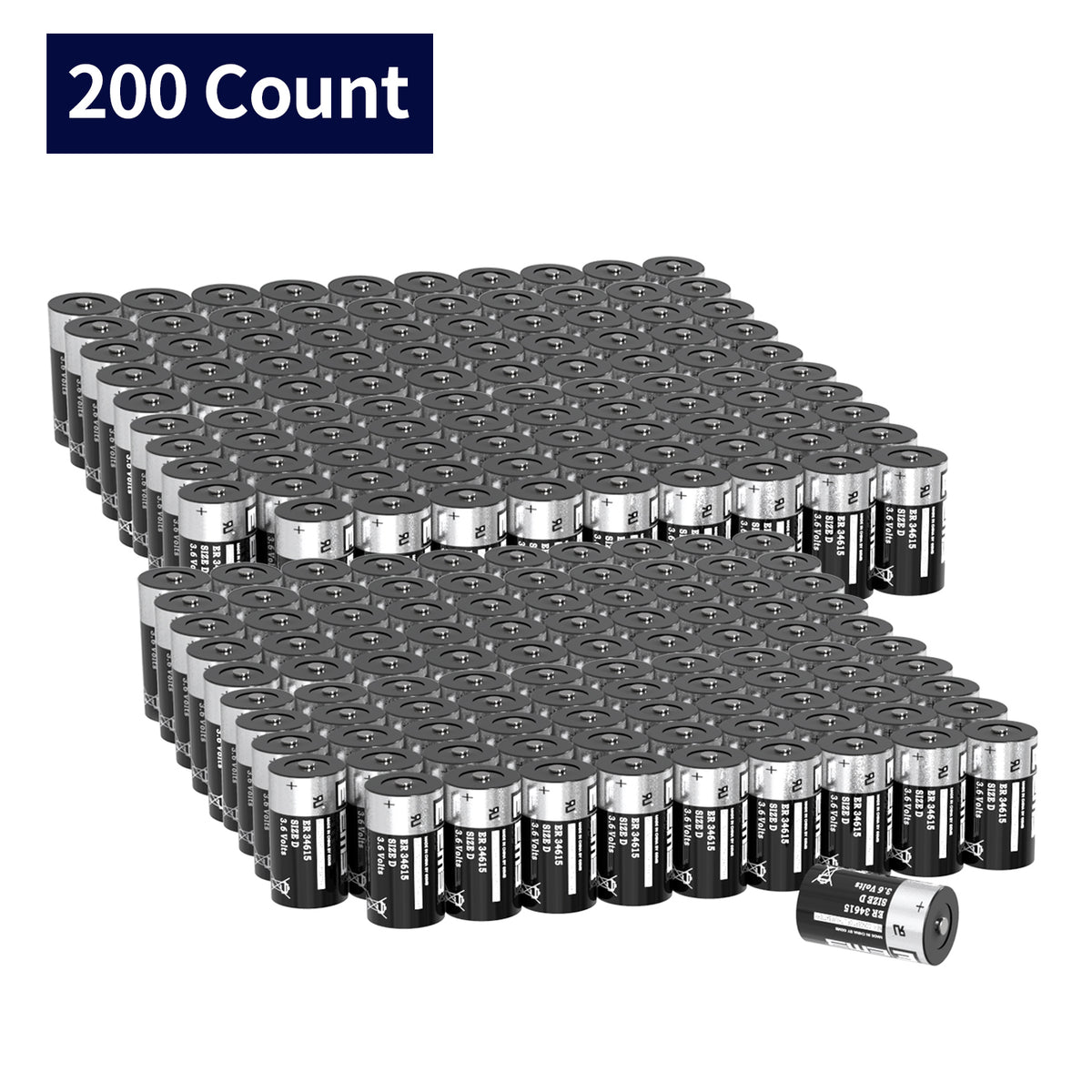 ER34615 --  D  3.6V 19000mAh