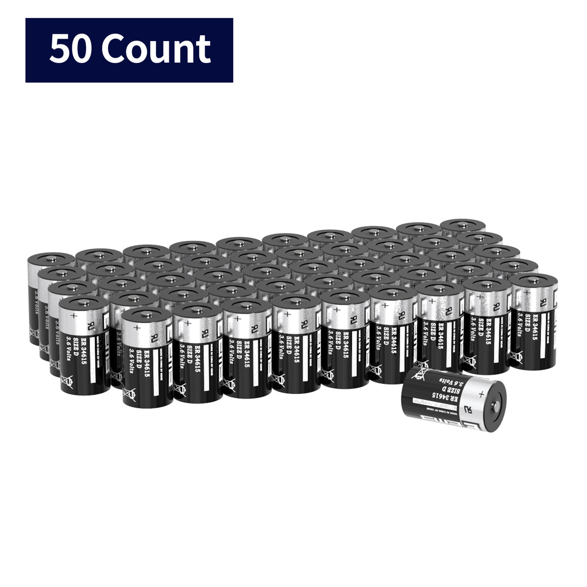 ER34615 --  D  3.6V 19000mAh