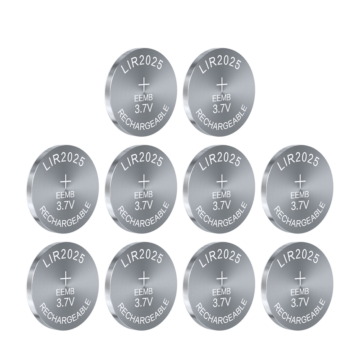 LIR2025 --  3.7V 40mAh Rechargeable