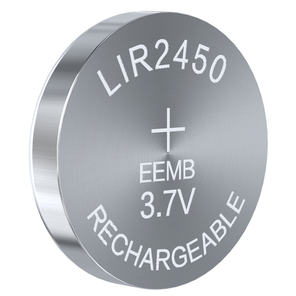 LIR2450 -- 3.7V 120mAh Rechargeable