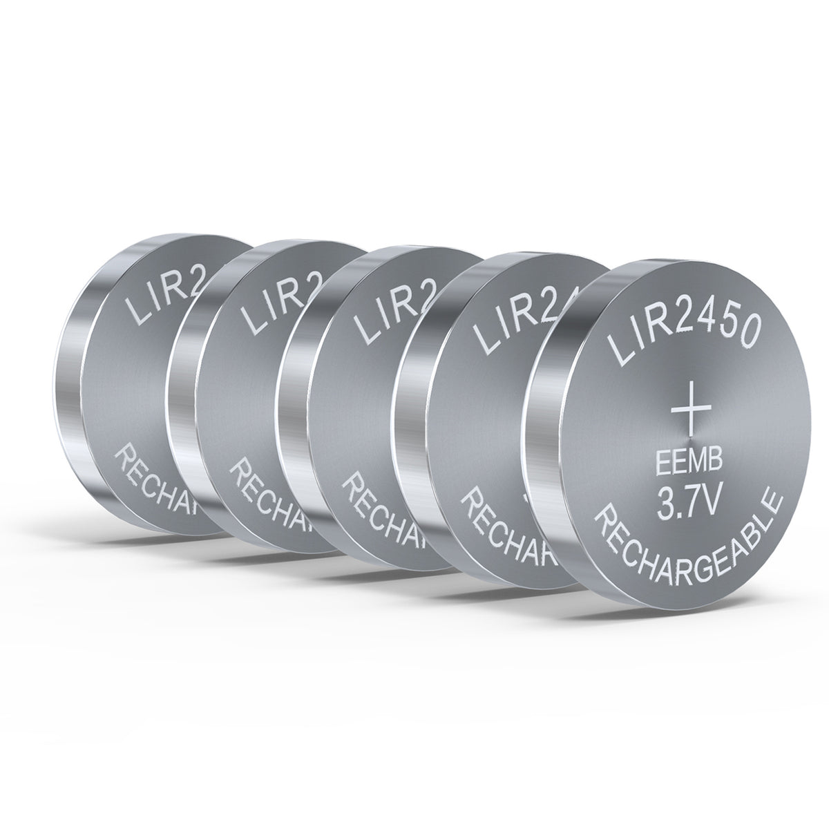 LIR2450 -- 3.7V 120mAh Rechargeable