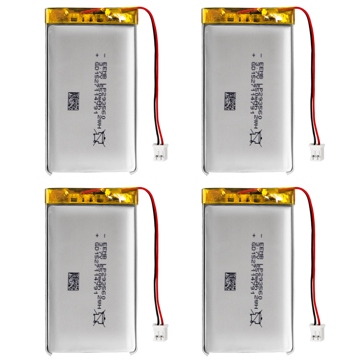 LP293560 -- 3.7V  550mAh