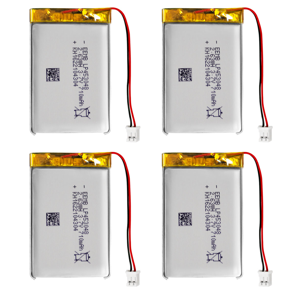 LP453048 -- 3.7V 710mAh