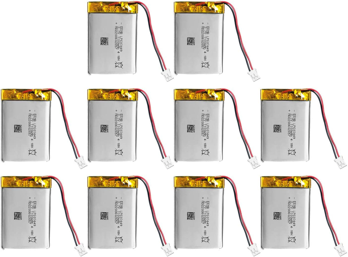 LP603449 -- 3.7V  1100  mAh