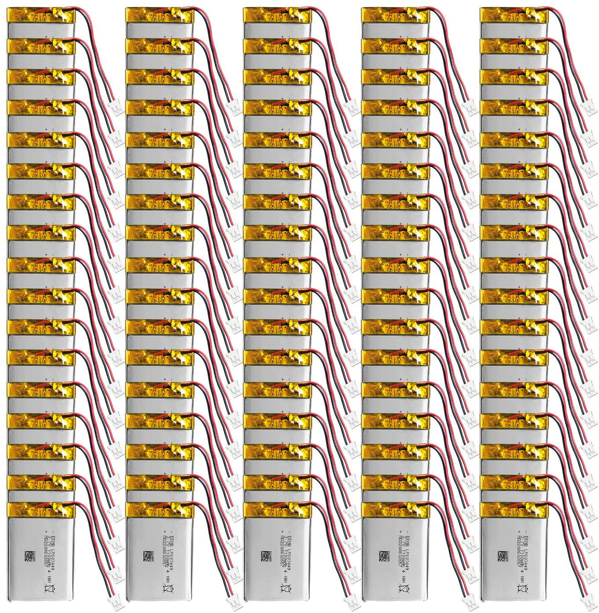 LP603449 -- 3.7V  1100  mAh