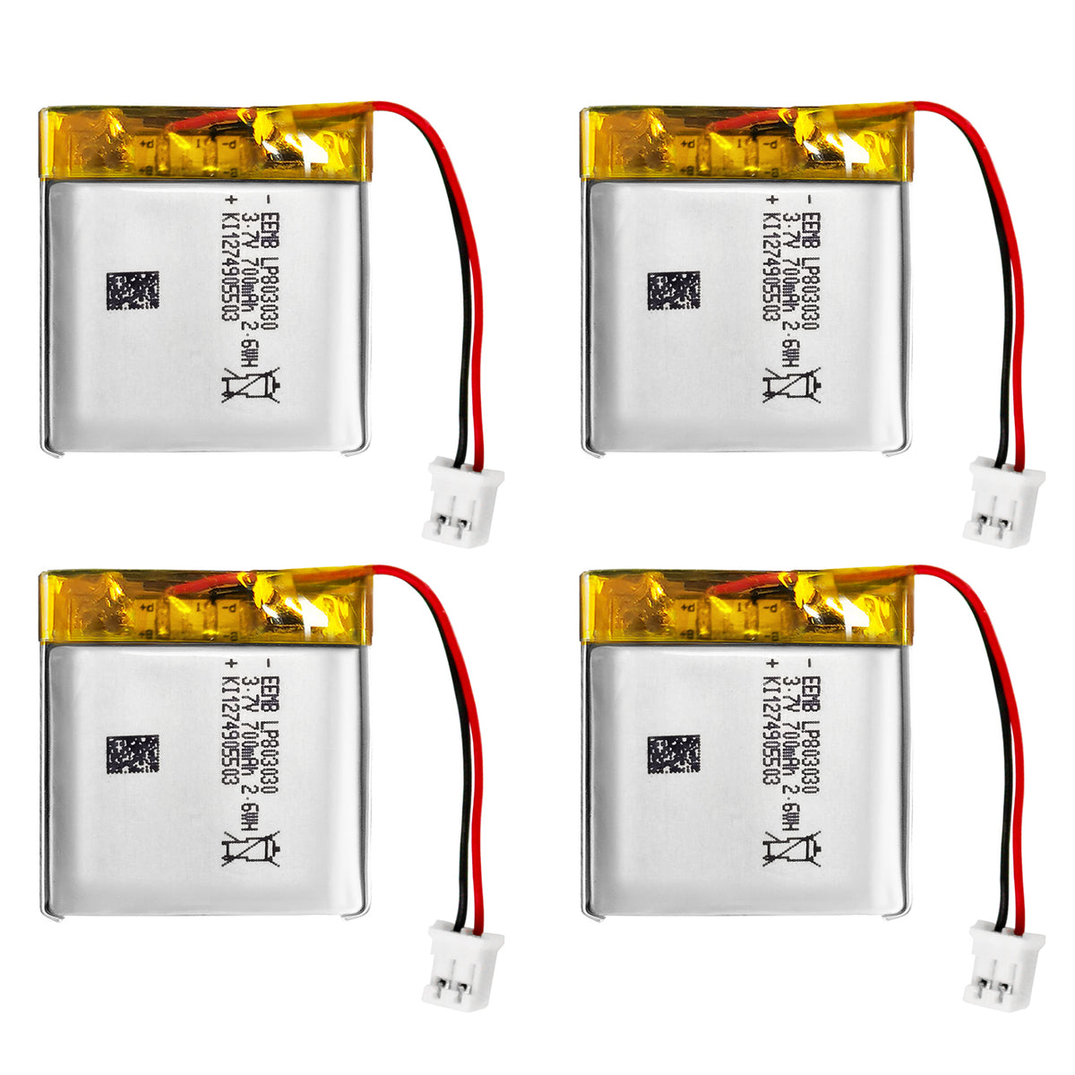 LP803030 -- 3.7V 700mAh