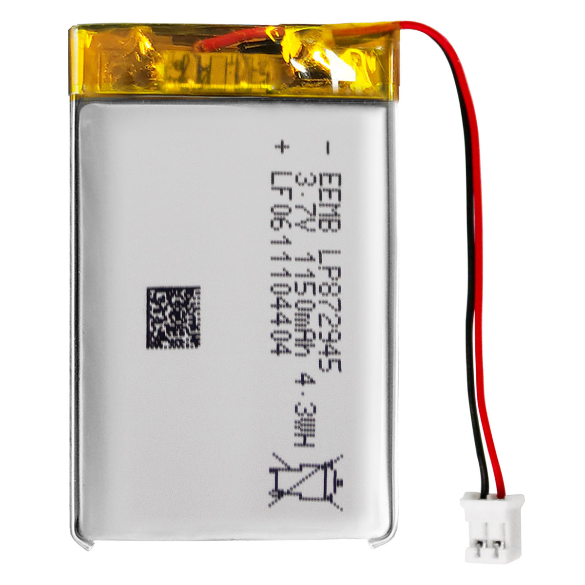 LP872945 -- 3.7V 1150mAh