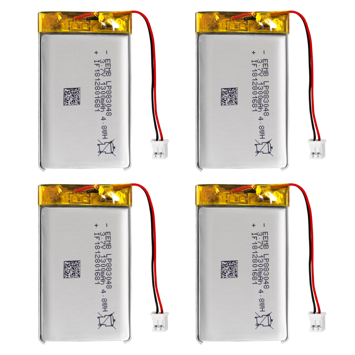 LP883048 -- 3.7V 1300mAh