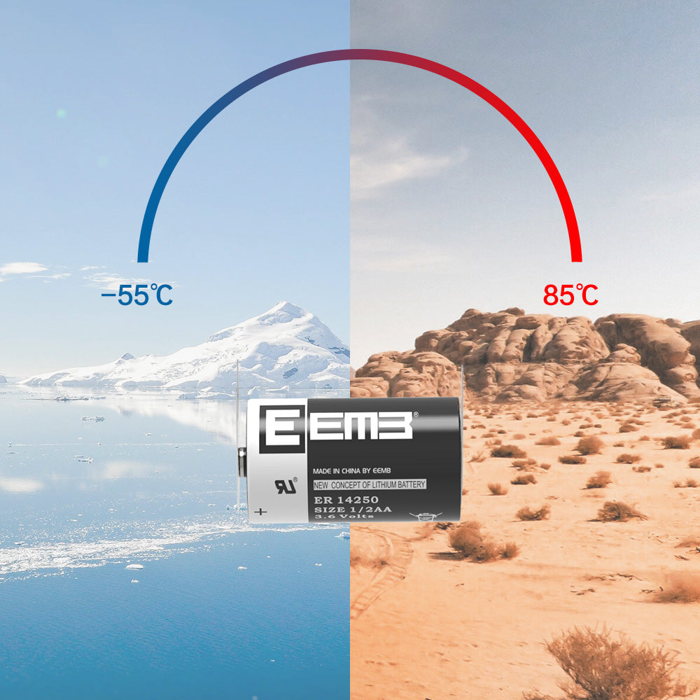 ER14250-VBR -- 1/2AA 3.6V 1200mAh